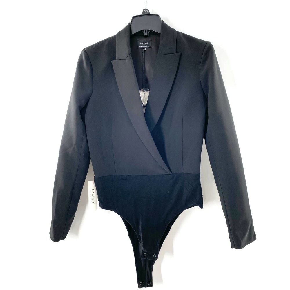 Bloomingdale's Bardot Blazer Top Bodysuit